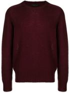 Prada Crewneck Sweater - Red