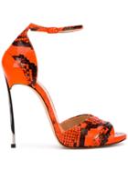 Casadei Techno Blade Sandals - Orange
