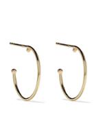 Wouters & Hendrix Gold 18kt Yellow Gold Ball Hoop Earrings