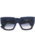 Fendi Eyewear Facets Sunglasses - Blue