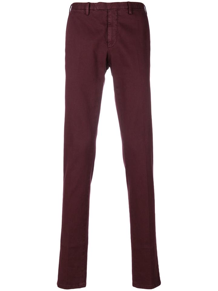 Dell'oglio Classic Chinos - Red