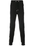 Les Hommes Zipped Pockets Joggers - Black