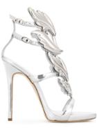 Giuseppe Zanotti Design Cruel Sandals, Women's, Size: 37, Grey, Leather/plastic