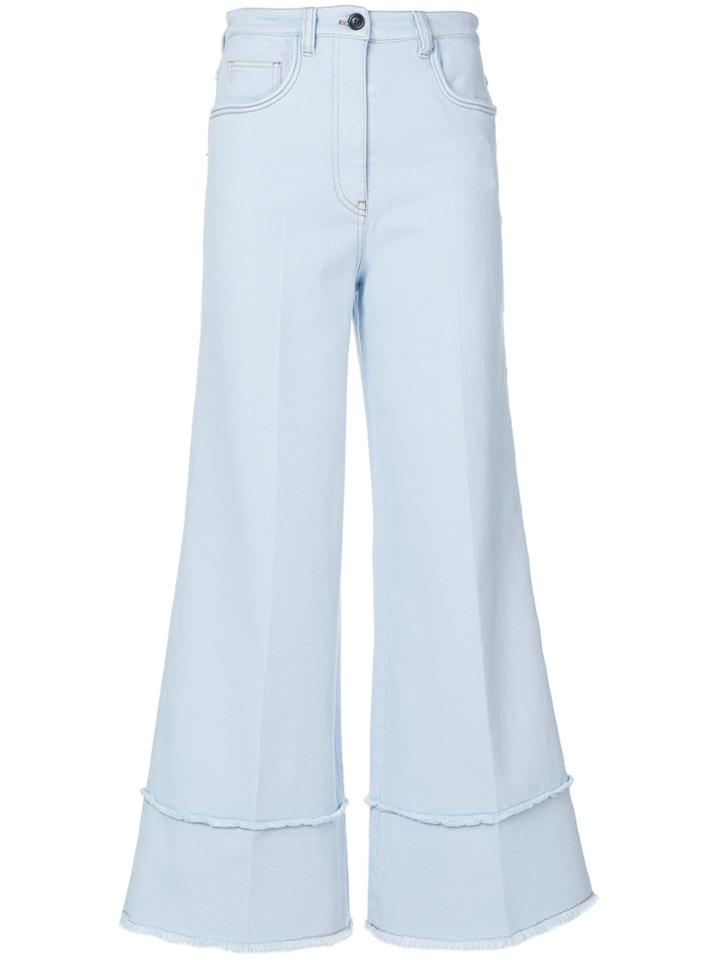Miu Miu Wide-leg Jeans - Blue
