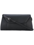 Valextra - Horizontal Envelope Clutch - Women - Calf Leather - One Size, Black, Calf Leather