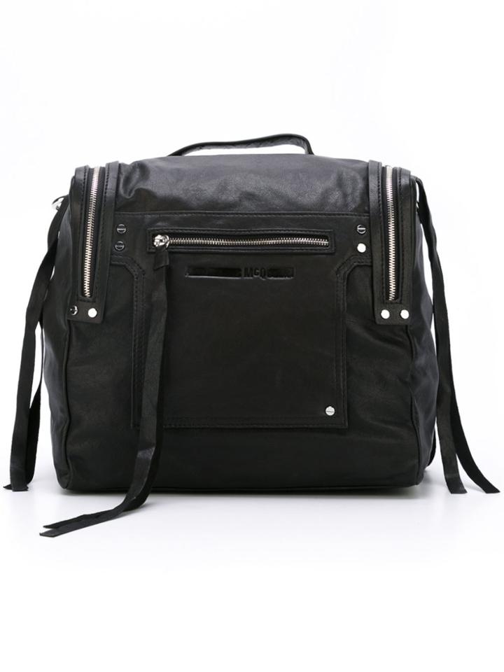 Mcq Alexander Mcqueen Loveless Backpack - Black