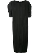 Jil Sander - Cocoon Sleeve Shift Dress - Women - Cotton/polyester - 36, Black, Cotton/polyester