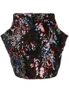 Roseanna Bowie Turner Sequin Skirt - Blue