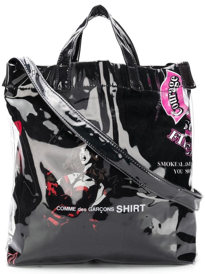 Comme Des Garçons Shirt Tote Bag - White