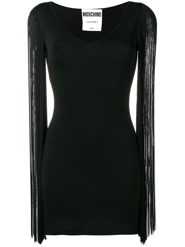 Moschino Short Fitted Dress - Black