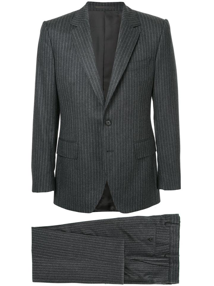Gieves & Hawkes Pinstripe Suit - Grey