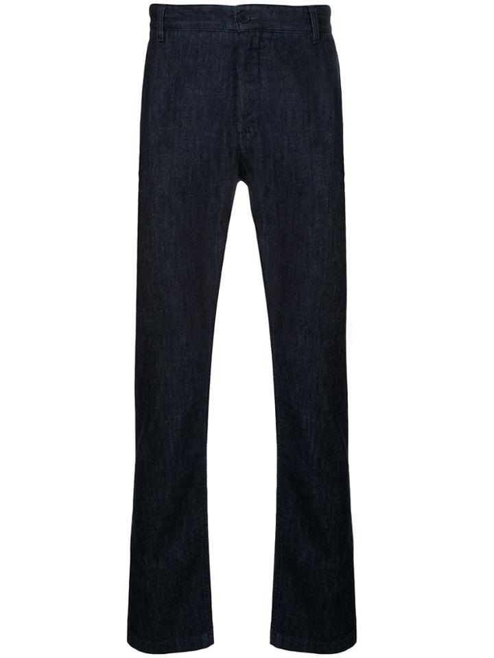 Cerruti 1881 Denim Chino Trousers - Blue