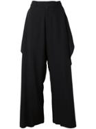 Moohong Wide Leg Trousers - Black