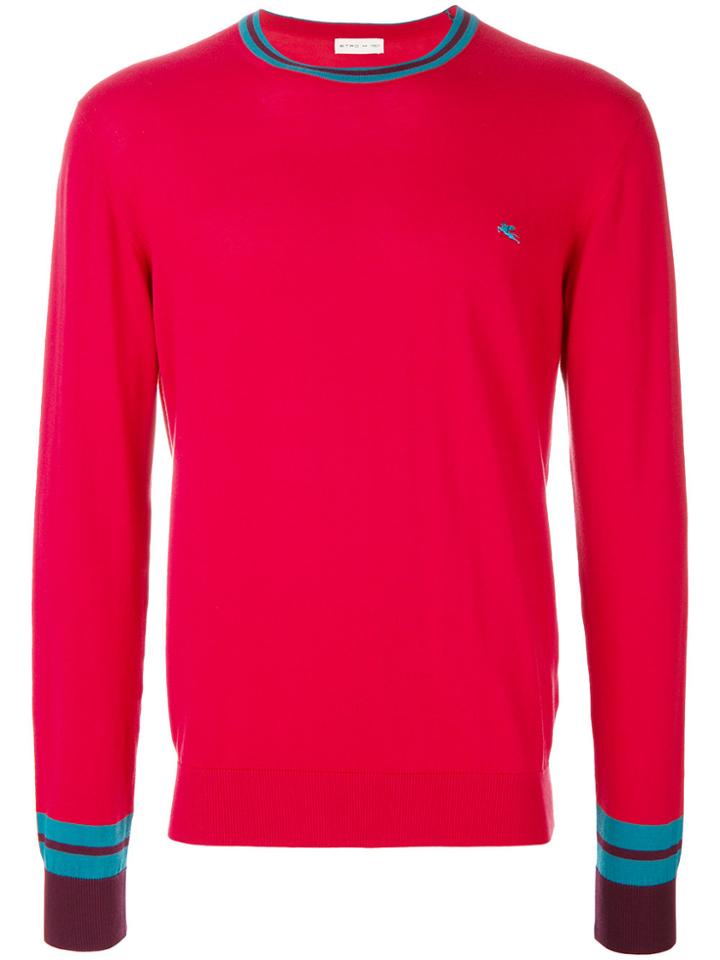 Etro Fine Knit Sweater - Red
