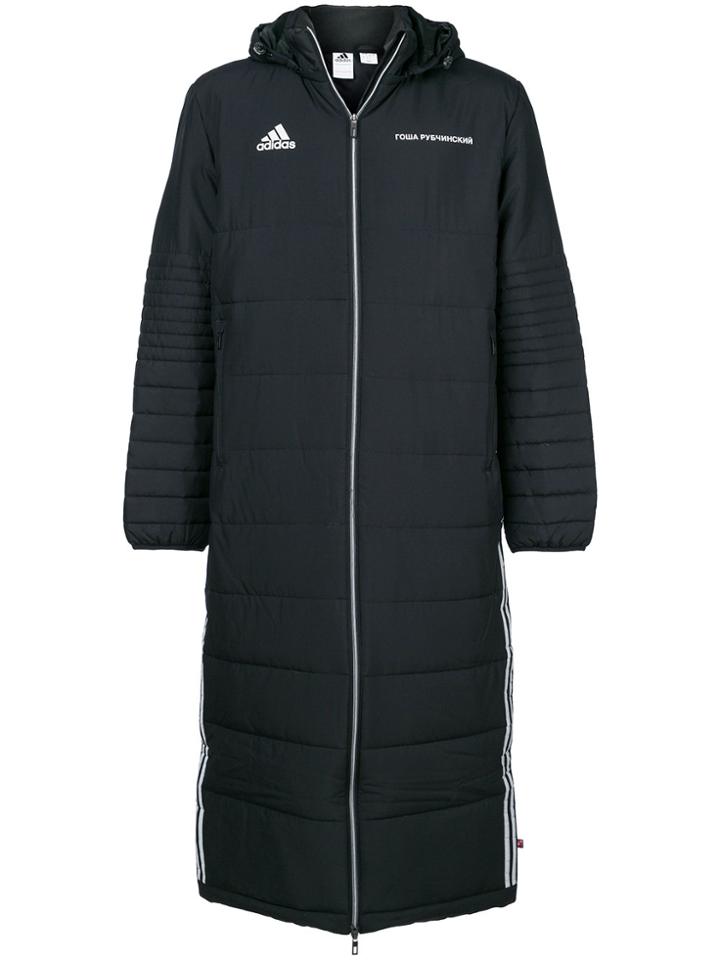 Gosha Rubchinskiy Long Padded Coat - Black