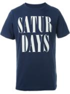 Saturdays Surf Nyc 'herb Stacked' T-shirt