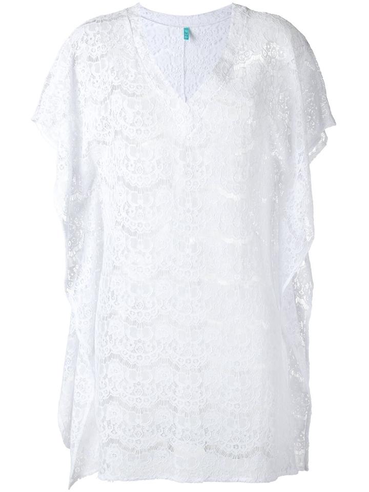 Sub Lace Kaftan, Women's, White, Polyester