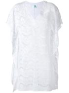 Sub Lace Kaftan, Women's, White, Polyester