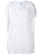 Sub Lace Kaftan, Women's, White, Polyester