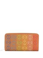 Loewe Rainbow Logo Continental Wallet - Neutrals