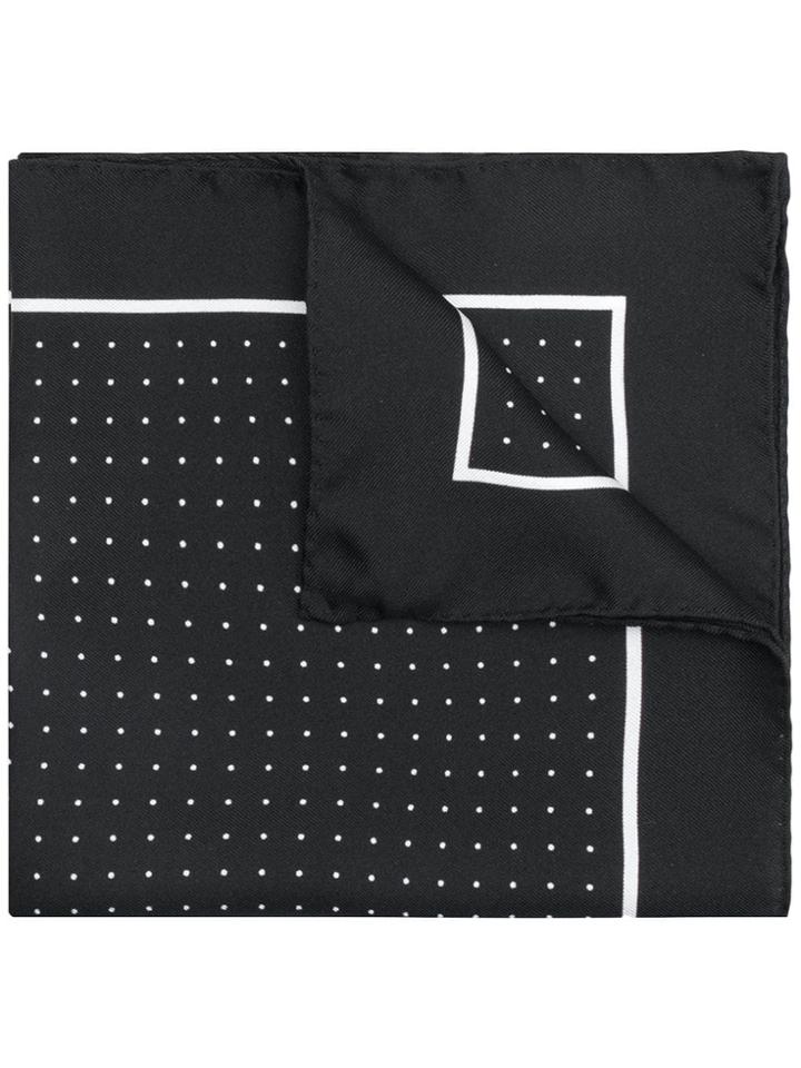 Dolce & Gabbana Polka-dot Pocket Square - Black