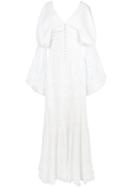 Jonathan Simkhai Embroidered Off-the-shoulder Dress - White