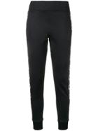 Karl Lagerfeld Logo Lined Track Trousers - Black