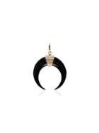 Jacquie Aiche Mini Horn Pavé Charm - 107 - Metallic