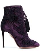Aquazzura Almaty Boots - Purple