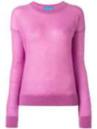 Mih Jeans Inka Jumper, Women's, Size: Medium, Pink/purple, Mohair/wool/polyamide