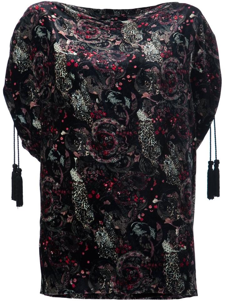 Roberto Cavalli Paisley Print Blouse