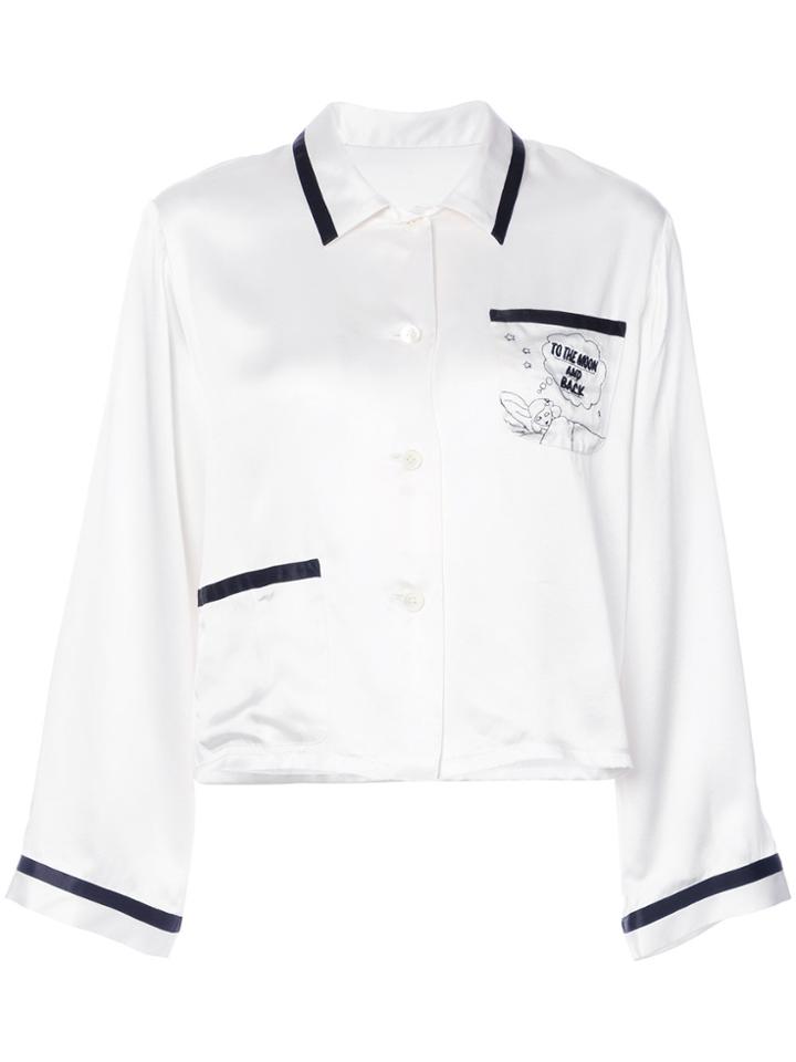 Morgan Lane To The Moon Ruthie Shirt - White