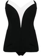 L'autre Chose Strapless Swimsuit - Black