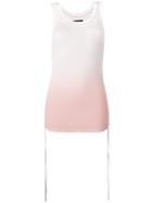 Zoe Jordan 'mendel' Ombré Knitted Tank Top, Women's, Size: Medium/large, Pink/purple, Cashmere/wool