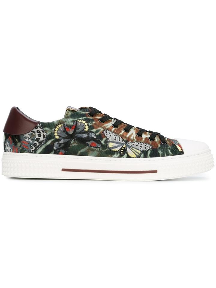 Valentino Tie & Dye With Butterflie' Sneakers