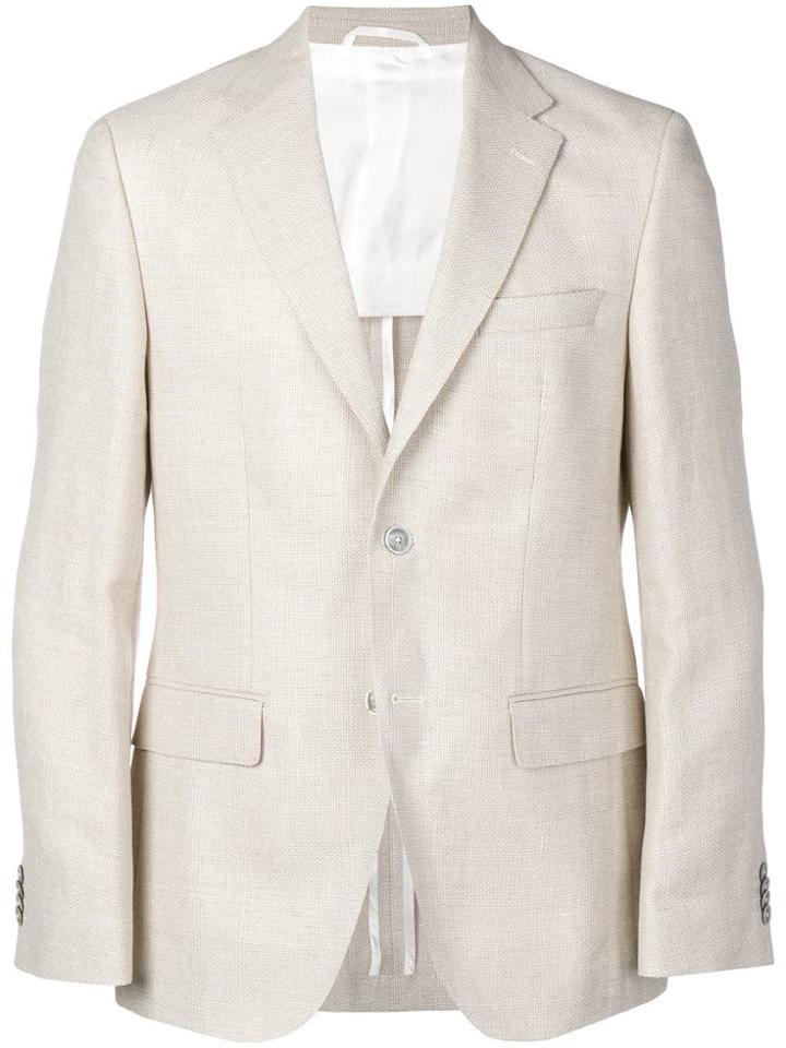 Boss Hugo Boss Single-breasted Blazer - Neutrals