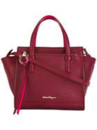Salvatore Ferragamo Amy Tote, Women's, Red, Leather