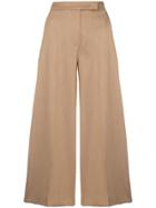 Max Mara Cropped Tailored Trousers - Neutrals