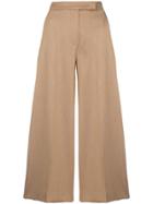 Max Mara Cropped Tailored Trousers - Neutrals
