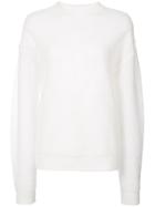 Julien David Oversized Sweater - White