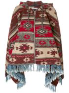 Diesel W-brogan Poncho - Multicolour