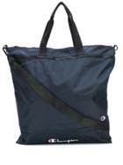 Champion Zipped Logo Tote - Blue