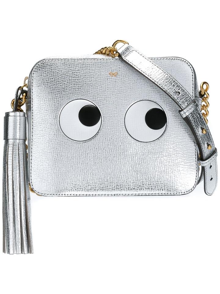 Anya Hindmarch 'eyes' Crossbody Bag - Metallic