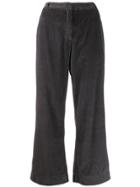 Kristensen Du Nord High Waisted Corduroy Trousers - Grey
