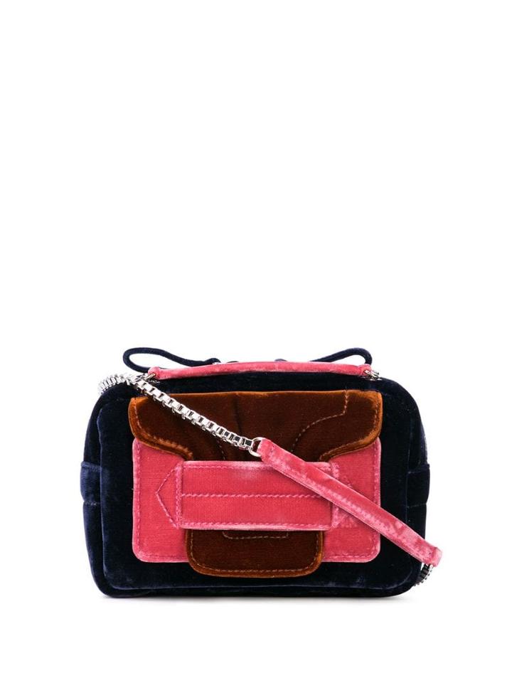 Pierre Hardy Small Alpha Pad Shoulder Bag - Purple