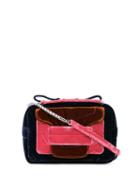 Pierre Hardy Small Alpha Pad Shoulder Bag - Purple