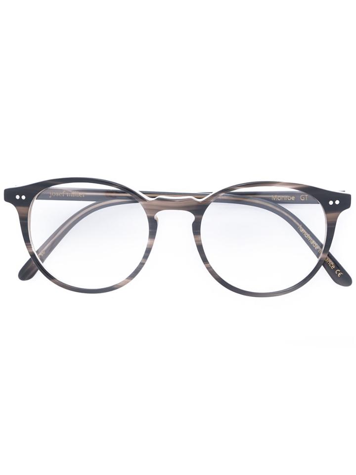 Josef Miller Monroe Glasses - Brown
