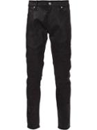 Rta Distressed Trousers, Men's, Size: 33, Black, Lamb Skin