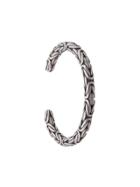 John Varvatos Braided Cuff Bracelet - Silver