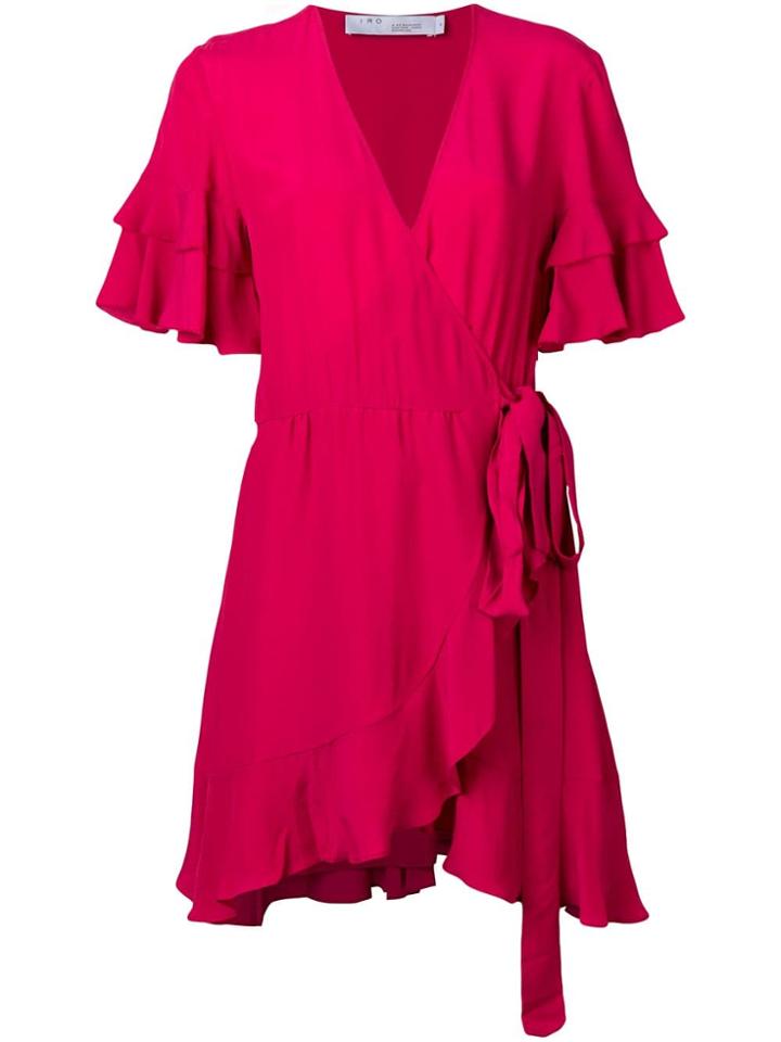 Iro Meadow Wrap Dress - Pink